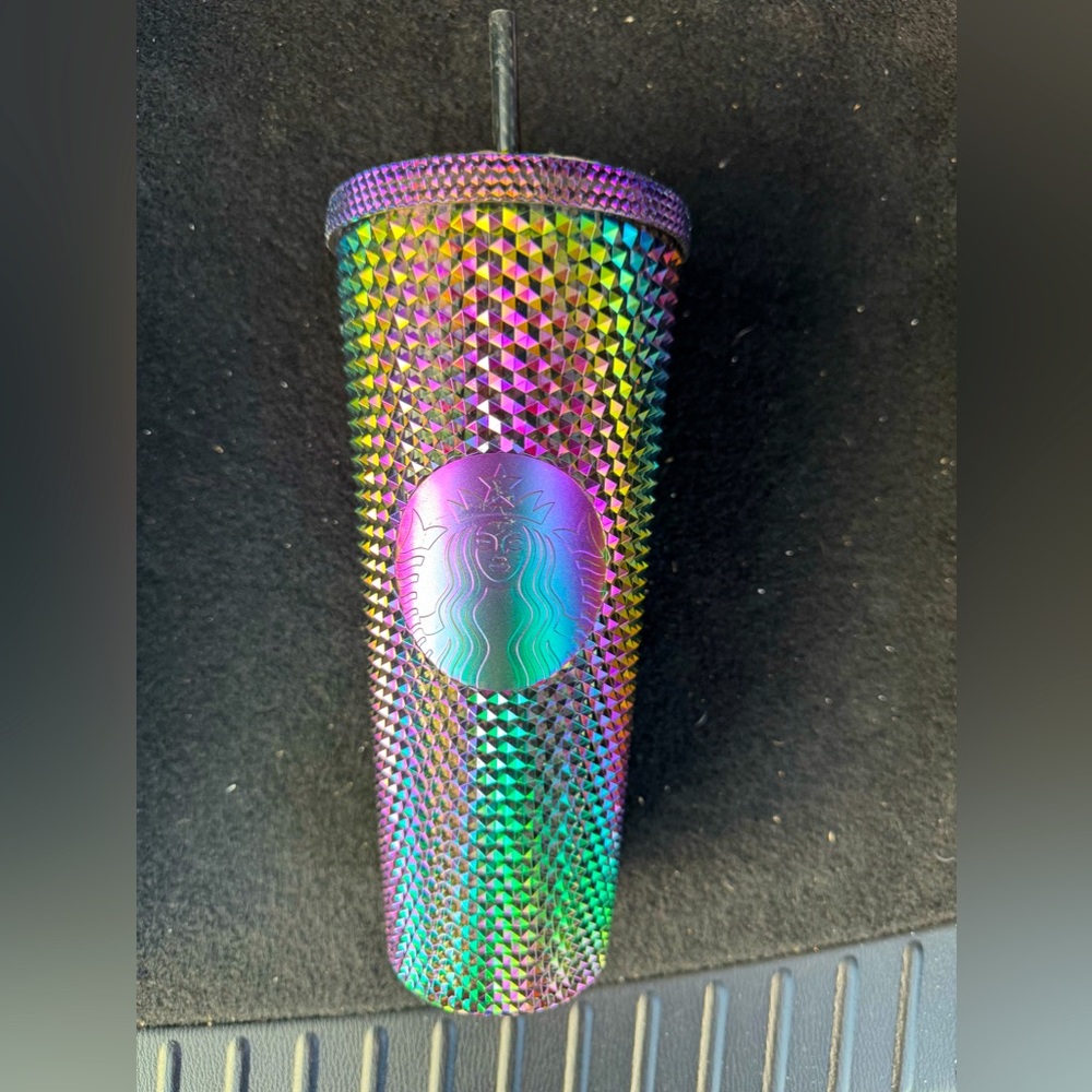 Starbucks Oil Slick Venti Cold Cup 24oz Limited New